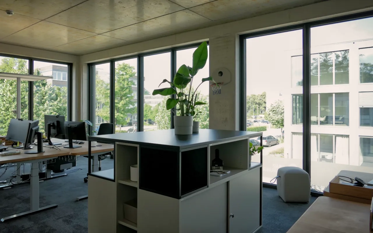 Helles Büro